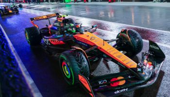 GP Las Vegas. Norris reina y Sainz brilla en una clasificación de leyenda