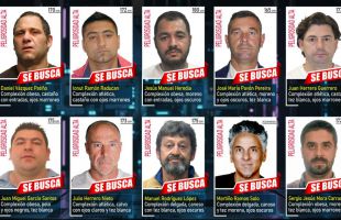 Estos son los 10 fugitivos más buscados en España