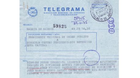 Soria rinde homenaje a los presos políticos de la amnistía de 1975