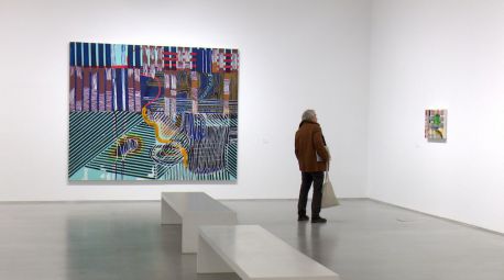 Juan Uslé dona tres cuadros al Reina Sofía, que inaugura una antología del pintor