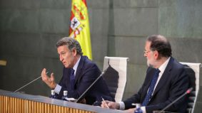 Feijóo: 'La moción de censura contra Rajoy se negoció con un terrorista y sirvió para instaurar una trama corrupta'
