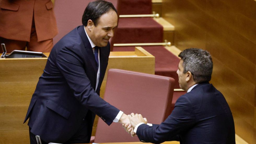 Juanfran Pérez Llorca, nuevo presidente de la Comunidad Valenciana con el apoyo de Vox