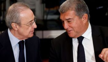 Laporta ataca a Florentino por el 'caso Negreira'