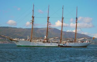 El buque Elcano se embarca en su centenario con 200 eventos y una vuelta al mundo
