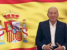 El Rey Juan Carlos graba un vídeo para pedir a los jóvenes que apoyen a su hijo