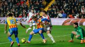 LaLiga. El Valencia neutraliza al Rayo en Vallecas