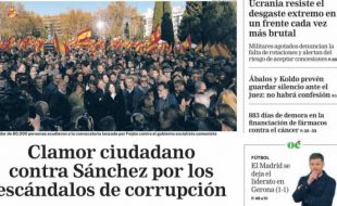 Las portadas de los periódicos de este lunes, 1 de diciembre
