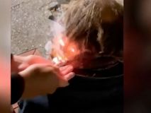 Detenido un menor que quemó el pelo a un hombre sin hogar en Benacazón