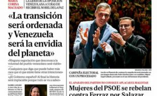 Las portadas de los periódicos de este viernes