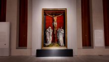 El Calvario, de Van der Weyden, abandona El Escorial para ser expuesto en Madrid