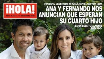 Las portadas de las revistas del corazón: Ana Boyer espera su cuarto hijo y Melissa Jiménez, el primero con Fernando Alonso