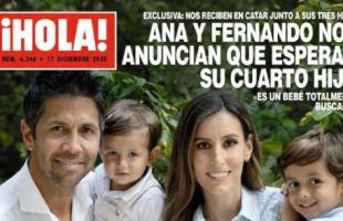 Las portadas de las revistas del corazón: Ana Boyer espera su cuarto hijo y Melissa Jiménez, el primero con Fernando Alonso
