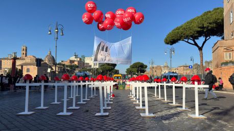 Manifestaciones en las principales ciudades de Italia contra los presupuestos de Meloni
 
