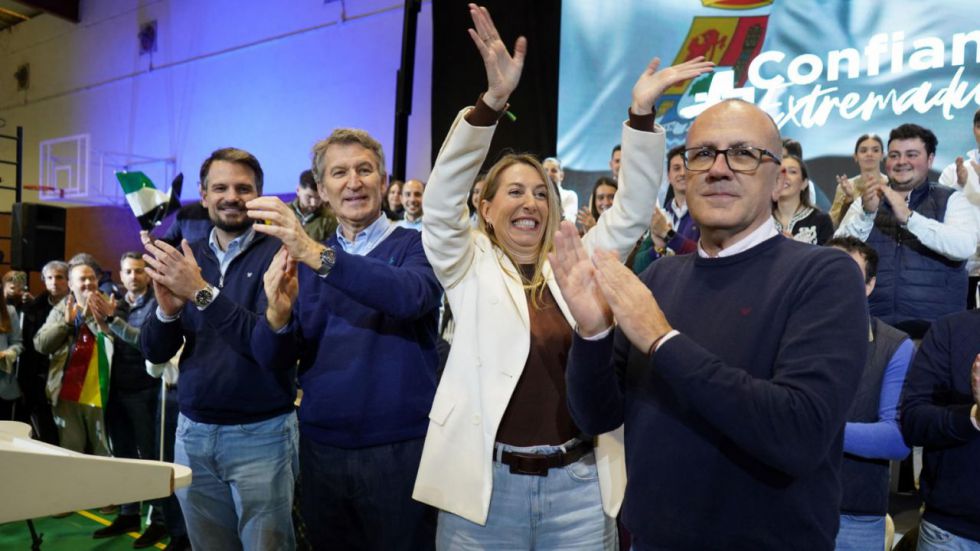 Feijóo: 'Extremadura no es el sitio para validar los chanchullos de los socialistas'
