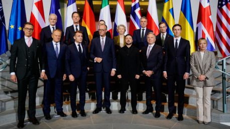 Líderes europeos insisten en una 'fuerza multinacional' europea apoyada por EEUU para Ucrania