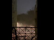 Un tornado azota el litoral de Mijas con vientos de hasta 130 kilómetros por hora