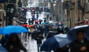 El tiempo: nubosidad y lluvia generalizadas con aumentos en las temperaturas