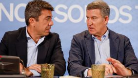 Mazón a Feijóo en la noche de la dana: 'Un puto desastre va a ser esto, presi'