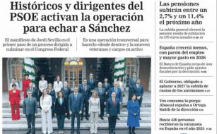 Las portadas de los periódicos de este miércoles, 24 de diciembre