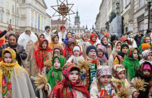 Imágenes de la celebración del Día de Navidad en todo el mundo