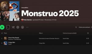 Monstruo 2025: la lista de canciones favoritas de Pedro Sánchez
