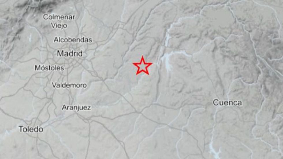 Registrado un terremoto en Yebra (Guadalajara)