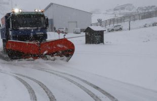 El tiempo: alerta por nevadas en la península hasta el martes