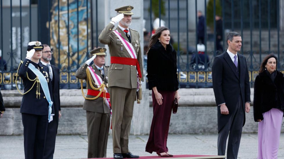 Sánchez planta a los Reyes en la Pascua Militar por primera vez desde que llegó a la Moncloa