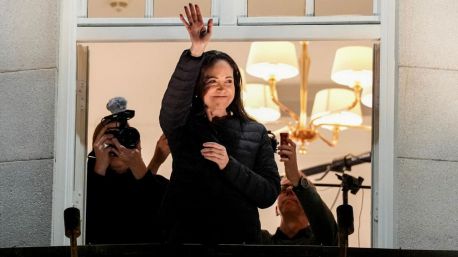 Machado agradece la 'firmeza' de Trump y dice que Venezuela será el 'principal aliado' de EEUU