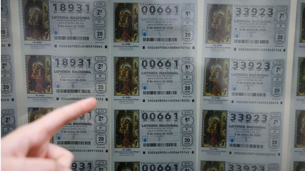 Lotería del Niño: 6.703, primer premio