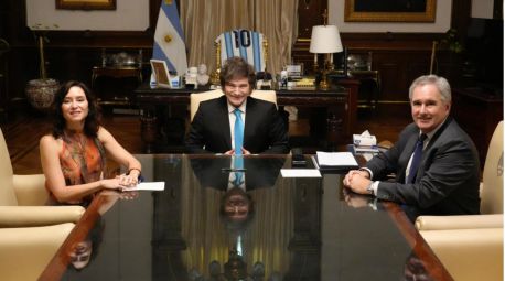 Ayuso se reúne con Milei y su canciller en Buenos Aires