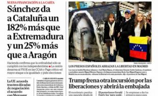 Las portadas de los periódicos de este sábado, 10 de enero