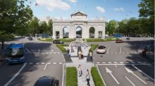 Así será la nueva calle de Alcalá entre Cibeles y la plaza de la Independencia