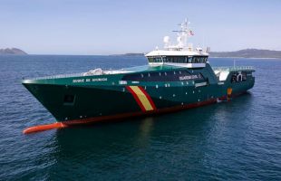 El nuevo buque Duque de Ahumada, un 'salto de calidad' para la Guardia Civil