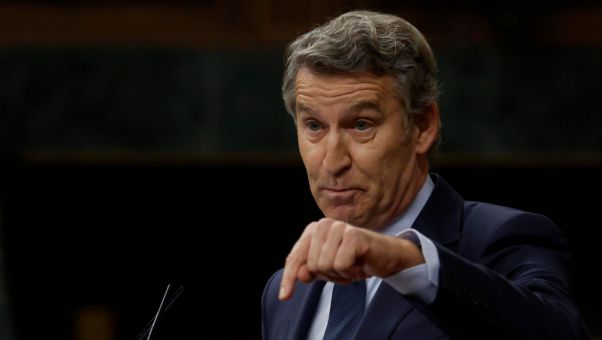 El presidente del PP denuncia desde Aragón el plan de financiación autonómica de Sánchez y Junqueras.