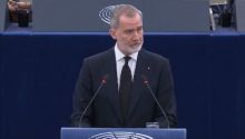 Felipe VI, en el Parlamento Europeo: 'La UE no puede aceptar planteamientos geopolíticos de otra época'