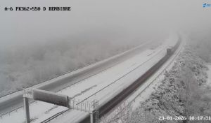 Carreteras: 97 vías afectadas por el hielo y la nieve, 16 de ellas principales