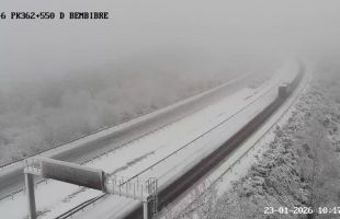 Estado de las carreteras: 77 vías afectadas, 16 de ellas aún cortadas al tráfico