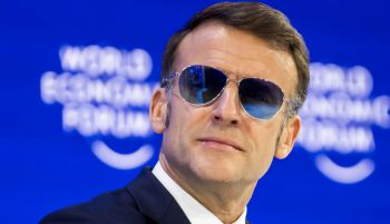 El discurso de Macron en Davos se convierte en un 'hit' musical en las redes sociales