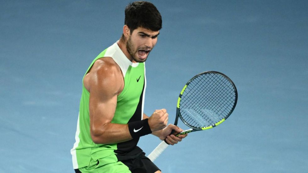 Abierto de Australia. Un Alcaraz estelar doblega a De Miñaur y avanza a semifinales