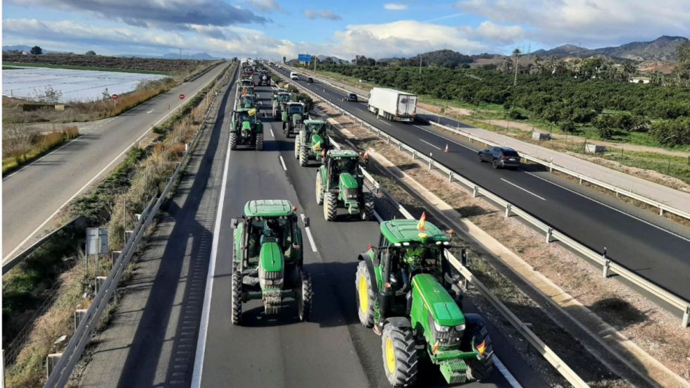 Más de 25.000 agricultores españoles se movilizan contra el acuerdo UE-Mercosur