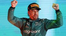 El Aston Martin de Fernando Alonso empieza la pretemporada disparando la ilusión