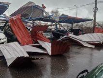 Tornado en Plasencia: cuantiosos daños materiales en apenas 4 minutos