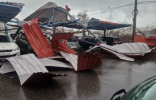 Tornado en Plasencia: cuantiosos daños materiales en apenas 4 minutos