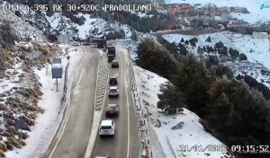 Estado de las carreteras: 37 vías afectadas por la nieve y el temporal