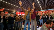 Todas las encuestas auguran un descalabro histórico del PSOE en Aragón