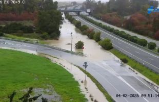 Estado de las carreteras: 108 vías intransitables por inundaciones y desprendimientos