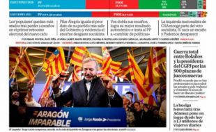 Las portadas de este lunes