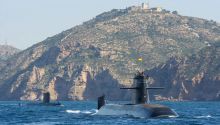 El submarino S-81 se une a una misión 'de alta intensidad' de la OTAN en el Mediterráneo