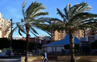 El tiempo: la borrasca Pedro deja catorce comunidades en alerta por fuertes vientos